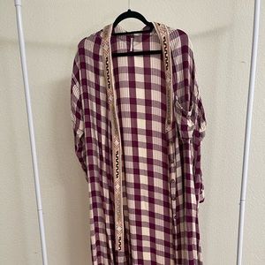 Free People Long Cardigan